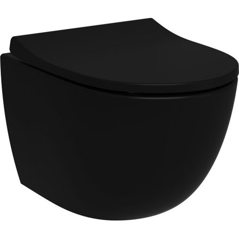 VITRA 7747B083-0075 Cuvette à chasse d'eau murale à sortie basse Sento VitrA Flush (1/2)