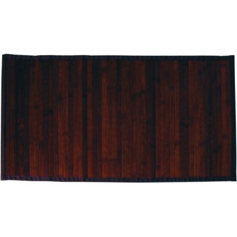 Tapis de bain Bambou YALONG 50x80cm Marron Spirella