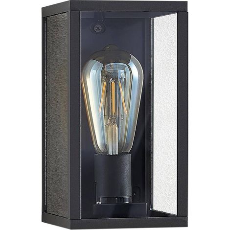 Lindby 'Filimon' in Nero da Alluminio