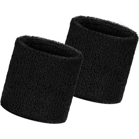 Braccialetti per lo sport, 2 pezzi Braccialetto sportivo da polso, Fasce assorbenti per il sudore (1/5)