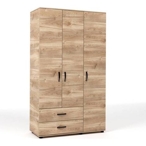 KIT ARMADIO 3 ANTE + 2 CASS 120X52X205 ROV MIELE K358