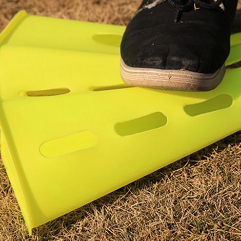Hohlkegel für Outdoor-Sportarten, Fußballtraining, Verkehrsabsperrung (gelb)