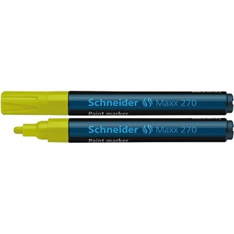 Schneider Lackmarker Maxx 270 127005 1-3mm Rundspitze gelb (1/5)