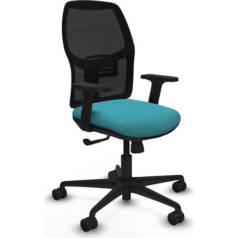 Chaise de bureau piqueras y crespo Alfera noir mousse haute densité (1/2)