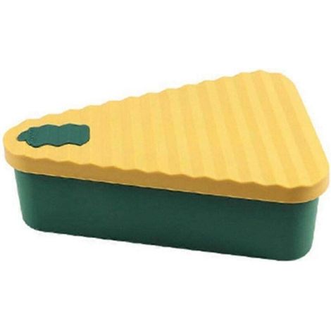 Boîte de conservation pour restes de pizza, récipient en silicone réutilisable pour pizza, boîte alimentaire en silicone (1/5)