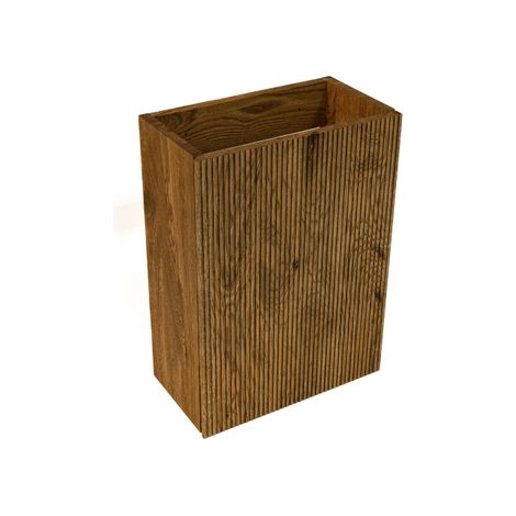 Saniclass Holz Atelier meuble sous-lavabo - 39.4x21.5x55cm - 1 porte - Walnut pure (1/5)