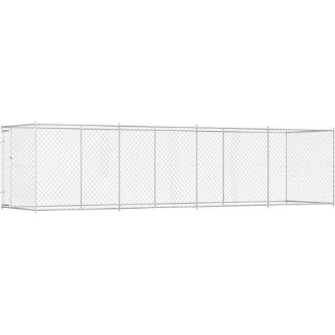 Perrera de exterior 760x192x185 cm