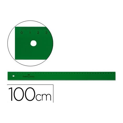 REGLAS FABER CAST. 100 CENTIMETROS