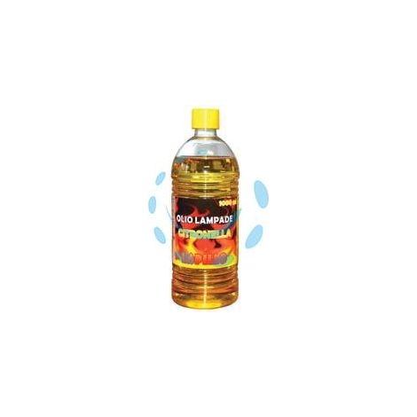 OLIO ALLA CITRONELLA PER LAMPADE E TORCE - lt.1 in flacone