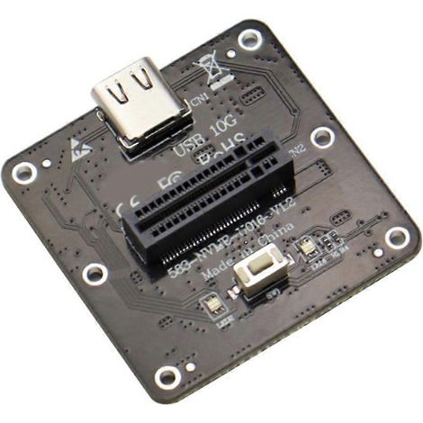 M.2 SSD-Adapter NVMe-Gehäuse-Erweiterungskartenadapter M.2 zu USB 3.1-Konverter (1/5)