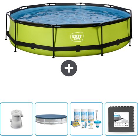Exit Pool Rund - 360x76 cm - 5-teilig SCB17 (1/4)