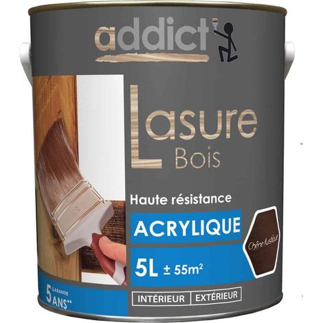 Lasure Acrilica 5 Litri Rovere Rustico - Addict