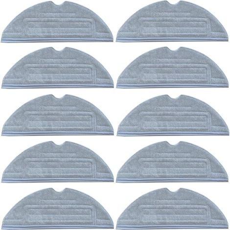 Paquete de 10 almohadillas de repuesto lavables para Roborock S7, S7+, T7 y T7 Plus. (1/4)