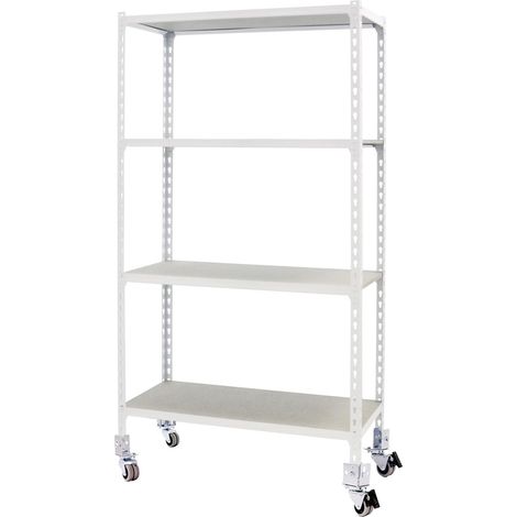 Étagère métallique avec roulettes 1575x800x400 mm (1/3)