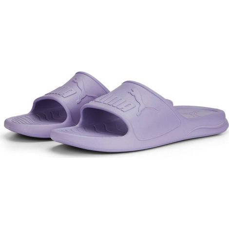 Oferta - Chanclas de piscina Puma Popcat 20 Injex para mujer, color morado (389081-05), talla 40.5