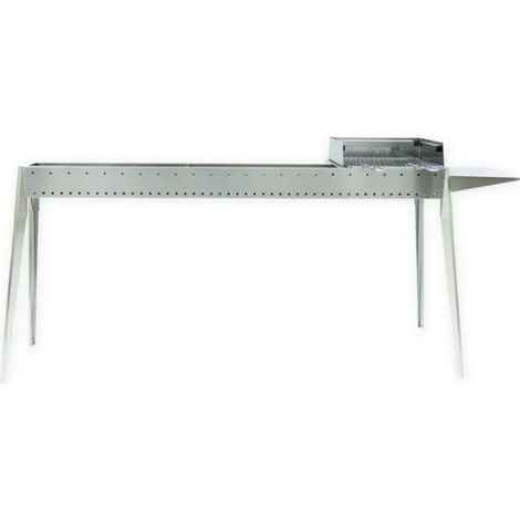 Barbecue Miami Grill 1200+400 acciaio inox AISI 430 160cm Lisa (1/5)
