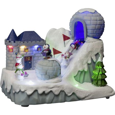 Konstsmide LED Skipiste mit Musik 21,5x 13 x 13,5 cm Figur (1/3)