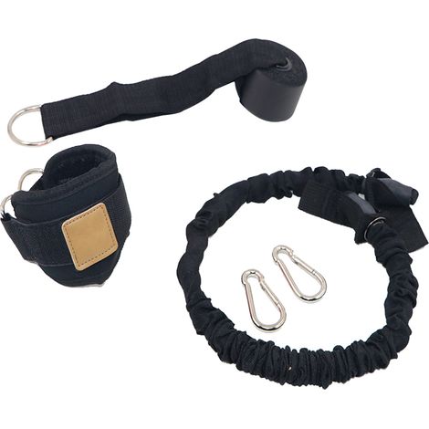 Courroie De Résistance Avec Sangle Pour Cheville - Sangle Pour Cheville En Néoprène Rembourrée - Pour Entraînement Inférieur Du Corps - 2 Pièces (1/5)