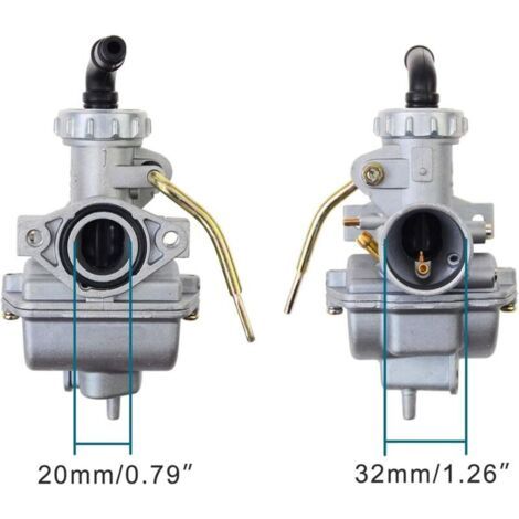 NALOOKAMIC PZ20 carburateur de carburateur Remplacement pour Quad Go Kart Utv Coolster Roketa Taotao VTT VTT Quad Go Go 50CC 70CC 90CC 110CC 125CC Quad Go Go