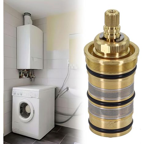 Robinet de douche thermostatique en laiton 20-48°C 38 °C (1/5)