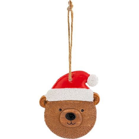Sdn cofano orso resine rg 8cm - Feeric lights & christmas