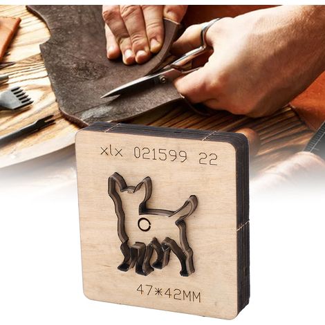 1 moule de découpe pour couteau en forme de chien (1/5)