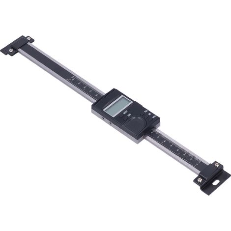 à coulisse vertical à vernier étanche IP45 avec échelle
