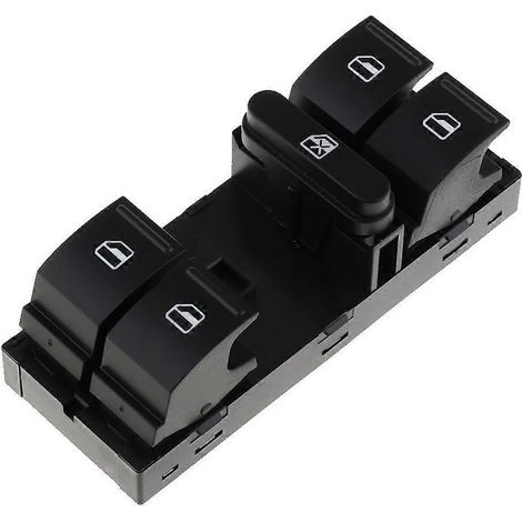 Interrupteur principal de lève-vitre électrique avant gauche à 4 boutons 1Z0959858B pour Skoda (1/5)