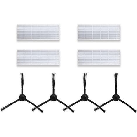 consommables Accessoires pices Lot brosse latrale pour HEPA iLife A4A4S A6robot aspirateur
