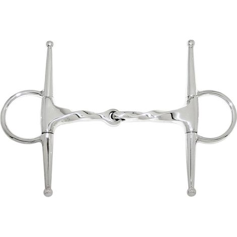 Morso ad asta snodata a torciglione in acciaio inox 17 mm
