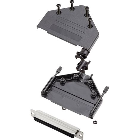encitech DTPK-P-37-DBS-K 6355-0032-14 D-SUB Buchsenleisten-Set 180 ° Polzahl: 37 Lötkelch 1 Set