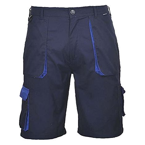 Bermuda Portwest Texo Contrasto Colore: Blu Navy Taglia XL - Portwest