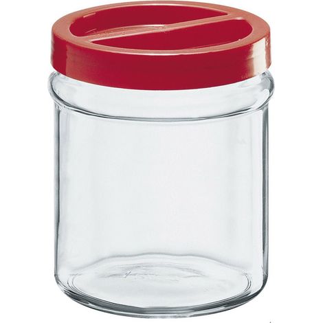 Vaso ortes Borgonovo in vetro e plastica tappo a vite 2,5 lt
