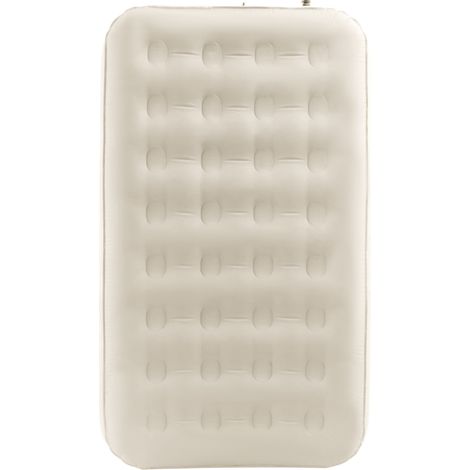 Mophorn Luftmatratze mit Rahmen – Aufblasbares 1-Personen-Campingbett mit eingebauter Pumpe. Tragbares, zusammenklappbares Luftbett, trägt 300 lbs