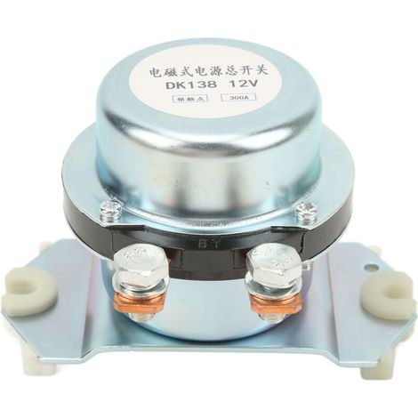 Relais de commutateur de déconnexion de batterie 300A 12V en alliage d'aluminium cuivre pour Yacht de pelle de RV de camion d'automobile (1/5)