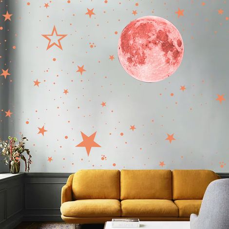Étoiles phosphorescentes pour plafond, 440 étoiles phosphorescentes pour la décoration murale de la chambre d'enfant. (1/5)