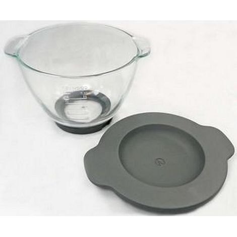 Ersatzteil - KAT550GL Glasbehälter + Deckel für Küchenmaschinen CHEF SENSE -  - KENWOOD