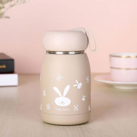 Tasse Thermos - Acier Inoxydable 304 - Isolation 12 H - 320 ml - Pour Café Ou Eau - Usage Quotidien Et Voyage - 1 Pièce (1/4)