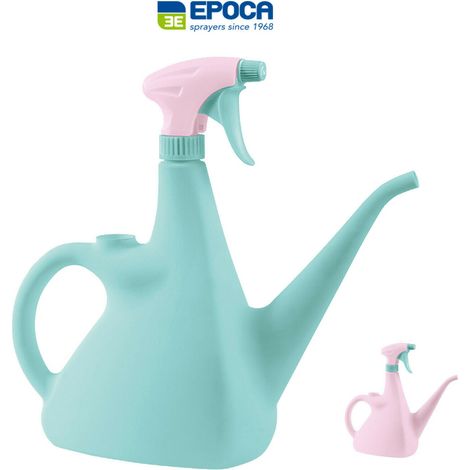 Annaffiatoio Innaffiatoio con Spruzzatore Piante piccole Vasi Duetto Candy 1,2Lt - Colore: Rosa (1/3)