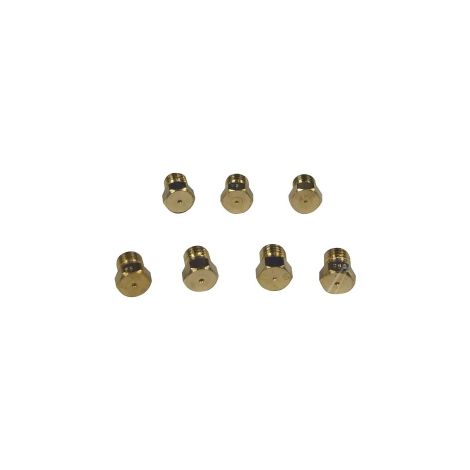 Jeu injecteurs pour cuisiniere butane Whirlpool C00095039 (1/3)