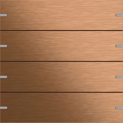 Gira Wippenset 4f Tastsens.4.95 Bronze [502438], 5024 38