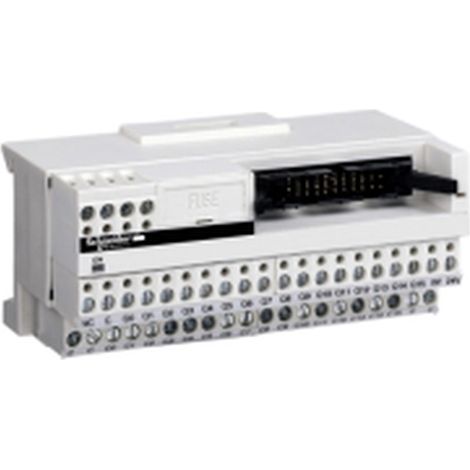 SLIMFAST 16-fach 19–30 V diskrete I/O-Basis, Schutzart IP410, 0,16 kg, Klemmen und Schrauben