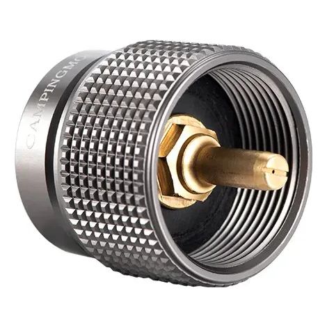 Adaptateur pour réchaud à gaz avec adaptateur butane, accessoires pour réchaud à gaz, adaptateur de recharge pour réchaud, équipement de camping, réchauds de cuisine portables (1/5)