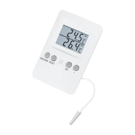 Thermomètre filaire TFA Dostmann 30-1024 blanc