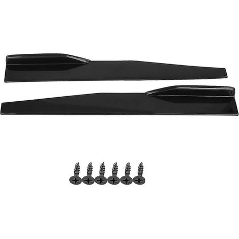 Paire de protections latérales universelles pour voiture, ailettes anti-rayures (longues) (1/4)