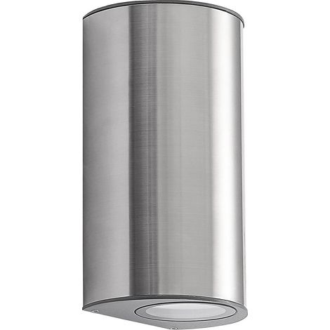 LED-vägglampa utomhus "Zavallina " aus aluminium / grå / zink von PRIOS