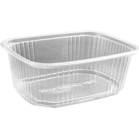 Contenitore per insalata rettangolare in PP da 250 ml, 100 pezzi in SUP (1/5)