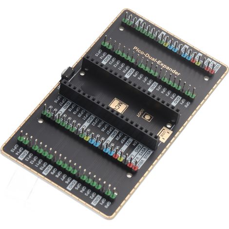 Raspberry Pi Pico Schnittstellen-Erweiterungsplatine mit 2 Sätzen von 2x20 Standard-Raspberry-Pi-Pico-Schnittstellen (1/5)