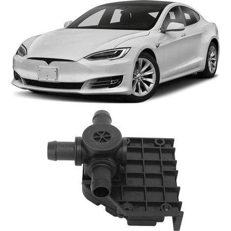 (T04) Tesla Ersatzteile - Dreiwege-Heizungsregelventil für Kühlmittel 6007384-00-B - Kompatibel mit Tesla Model SX 2012-2016 (1/5)