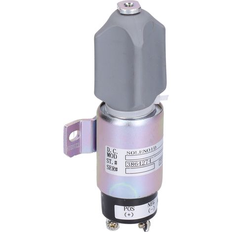 Kraftstoffabsperrventil für Baggermotoren, Motorstopp, Flammenausfall, Zubehör, DC24V TOSD‑03‑046 (1/5)